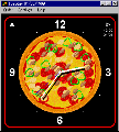 PIZZA CLOCK DELUXE